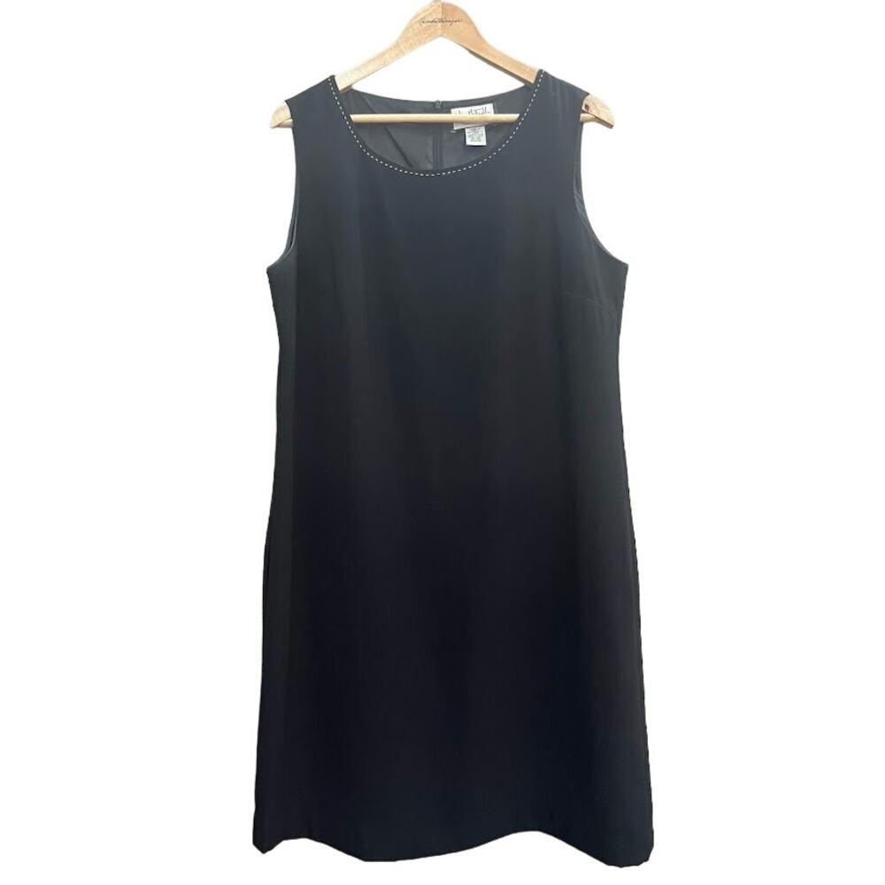 Vintage Mary McFadden Black‎ Dress Size 16